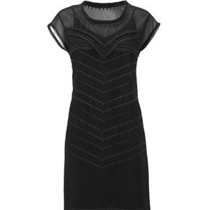 NEW Sz S CAbi black dress up dress